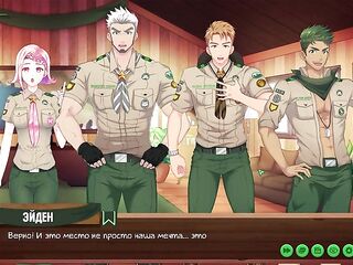 Game: Allies Camp, part 32 - Situation with the camp (Russian voiceover)