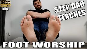 KingMarti:Stepdad Teaches Foot Worship - Full HD 1080p - MOV