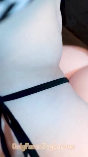 Spectacular moment from "Femboy Jaybaesun Fucks Tantaly Masturbator"