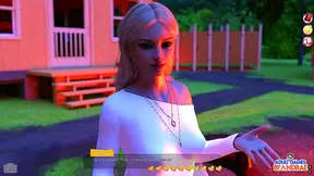 Kinky 3D Manga Teens Engage in Hot Threesome by the Campfire for Huge Cumsshots