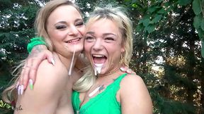 RUMSAU-ORGIE: LITERWEISE FRISCHE WICHSE?! REGNET HEUTE SPERMA AUS DEN SCHW&Auml_NZEN?