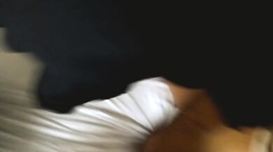 Lift skirt of cheating wife & find pussy dripping w/ cum after hotel party