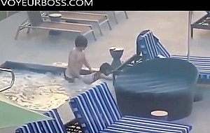 Hot manila night pool fun
