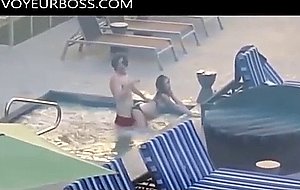 Hot manila night pool fun