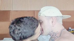 LET'S WAIT FOR THE CUCKOLD TO LEAVE FOR WORK AND WE'LL STAY IN BED KISSING - BY GLAUBER FOSTER AND HARRISON BLOND - CLIP 4