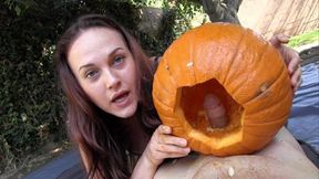 Pumpkin guts for penis lube HD1080 MP4