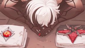 Nympho Arlecchino is Addicted to Sex (Genshin Impact XXX) [Kiwihana]