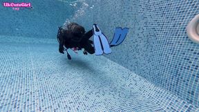 Vintage Mask & 8mm Wetsuit Underwater Scuba Bliss