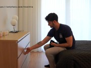 MY STEP SISTER CAUGHT ME SMELLING HER PANTYHOSE AND I EJACULATED IN HER PUSSY