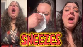 Sneeze Frenzy - Watch me Sneeze 'till You Cum
