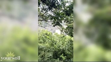 Fui em uma trilha no RJ e meu amigo me chamou pra fuder no morro