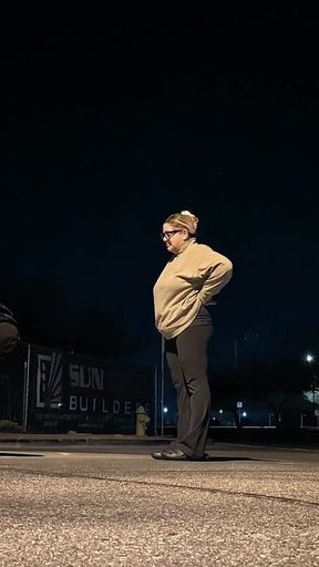 Thick BBW Wife Public Sex on a Chilly Morning! Badblondiemonroe