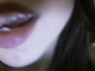 Lolo Milano Auditions In Pantyhose Gives Blowjob Fills Mouth With Cum & Swallows