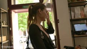 Ellie Luna Public Flashing