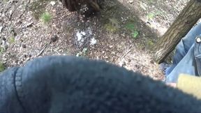 pissing together with my friend behind a tree COMPILATION