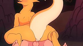 Chirizard Sucks The Pokemon Trainers Dick And Fucks With Him