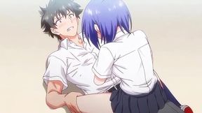 Japanese cartoon babes get smashed in 3D anime action