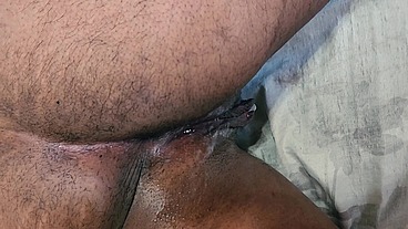 Comi a buceta do Homem trans! E enchi de porra!