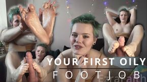 First Footjob From Your Partner