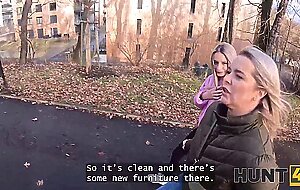 Hunt4k. lesbian fucked her new landlord