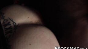 Meat jerking & hardcore assfucking gaping session with babe studs Julian Torres an