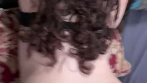 18-year-old virgin stepsister rides cock hard, her big ass driving him wild