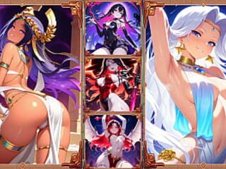 Battle Babes Anime Showcase Trailer (AI-Generated Art)