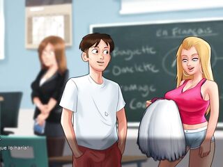 MY STEPMOM GETS ME MASTURBATING IN HER UNDERCLOTHES - Summertime Saga