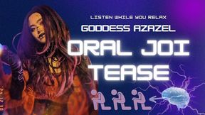 Goddess Azazel Oral JOI Tease Livestream Excerpt - Dec 24, 2024