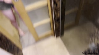 Kind stepmom helps her stepson with broken arms .... to cum.