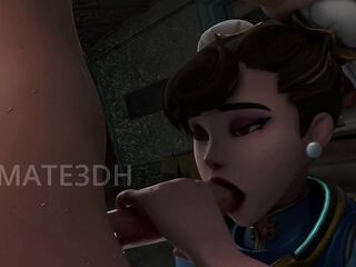 Juno and Kiriko: Sex between allies