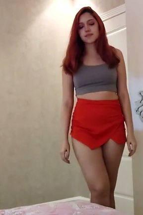 Teen Babe Flavie Gives Mind Blowing POV Handjob