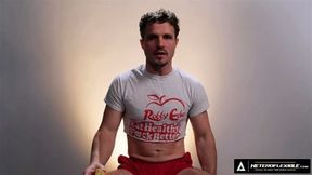 ADULT TIME How Men Orgasm With Robby Apples! WATCH HIM JERK OFF! FULL SCENE