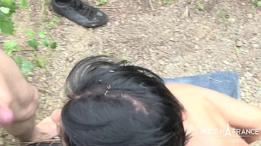 Amateur french asian college girl slut calls her boyfriend got an anal fuck outdoor