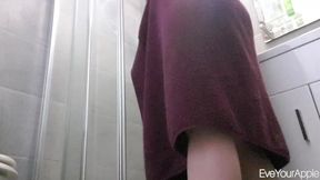 College Dorm Shower Voyeur