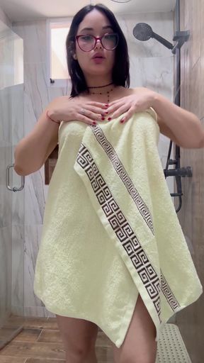 Big-boobed Latina teen on OnlyFans