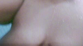 arabian muslim girl hot shower in public toilet, look how big is my tits, ass & pussy فتاة عربية تمارس الجنس في المرحاض