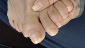 Real Natural Long Toenails Toes