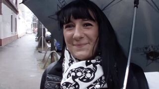 German street hoe pick up and persuaded to have sex