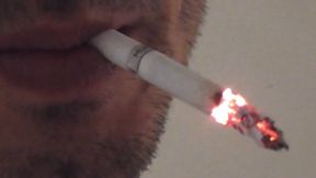 Smoking Muratti red 100s closeup IYF 230824