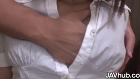 Amina Kiuchi Gets Steamy Rear Play on JavHub
