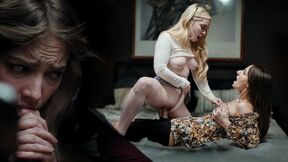 Haley Spades Gives Amirah Adara A Sloppy Blowjob Then Rides Her Big FUTA Shaft Dry TRAILER