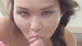 Young amateur hot girl finger ravaged & gives head in P-O-V