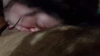 SuckingLegit ; Amazing teen deepthroat &amp; rough face fuck part.1