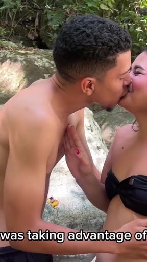 My best friend and I fuck two sluts in a forest - huge cumshot in the face   Clip 1