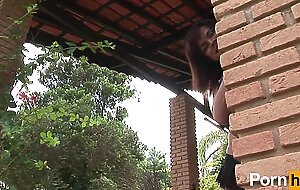 Hilda Jerks Off Outside - Scene 1