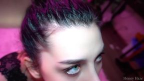 Cumshot for a Beautiful Stepsister. Honey Haze