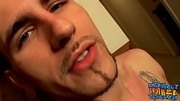 Straight guy likes to talk while jerking his cock off