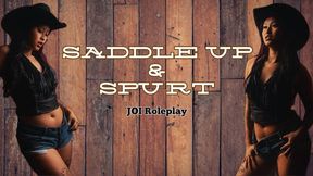 Saddle Up & Spurt: JOI Roleplay - Hosted by ObeyEnvyNow | Female Domination, FemDom, Asian, Sensual Domination, Orgasm Control, Humiliation, Goon, Cum Countdown