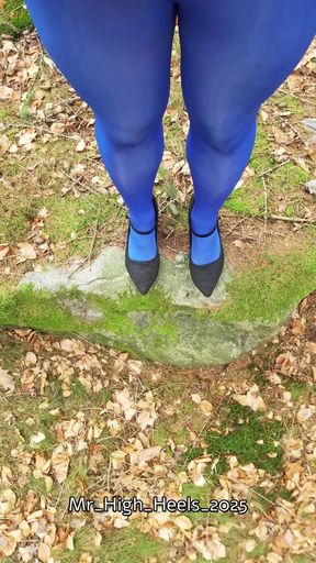 High heels into the forest. (Clean version)